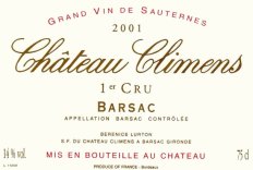 Chateau Climens Label